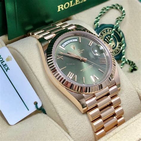 rolex ladies president rose gold|Rolex rose gold 40mm president.